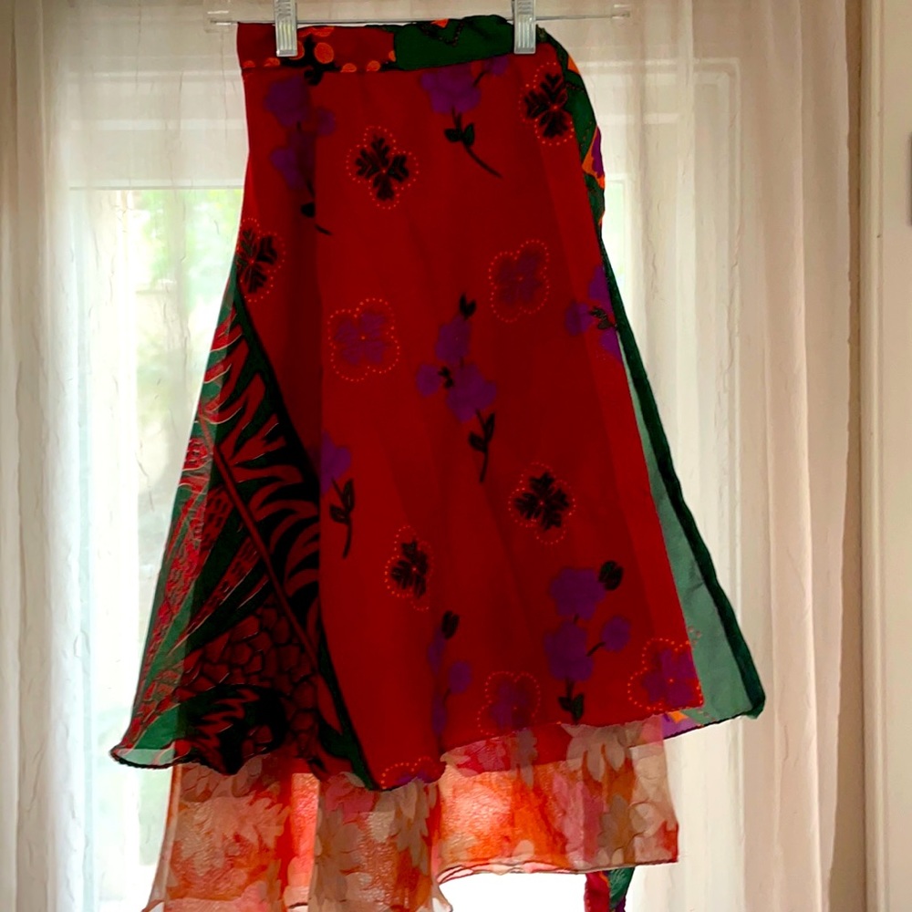 Wrap around skirt